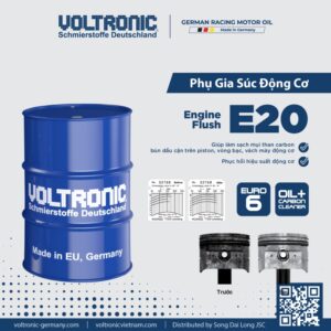 Voltronic E20 Engine Flush 60L Drum