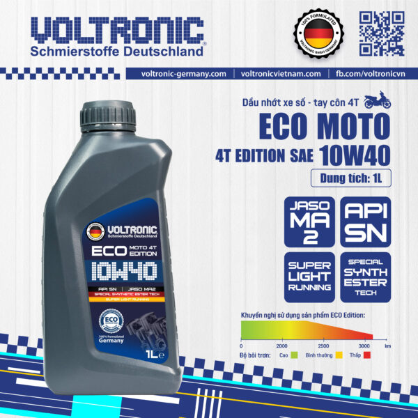 VOLTRONIC ECO MOTO 10W40 1L