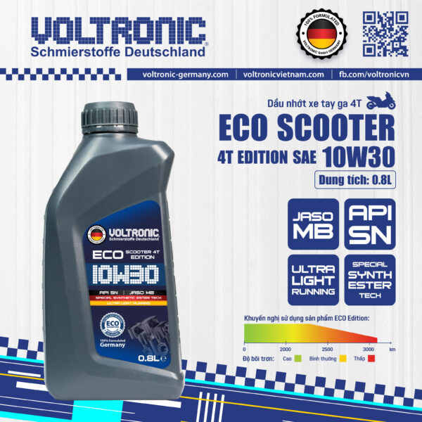VOLTRONIC ECO SCOOTER 4T EDITION SAE 10W30 0.8L