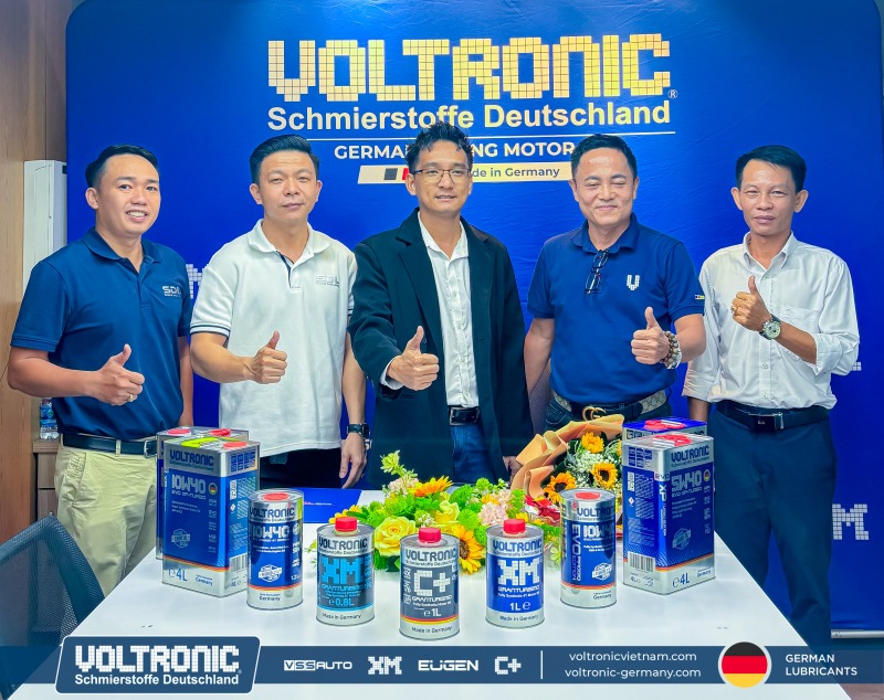 Lễ ký kết hợp tác giữa Song Đại Long với Nhà phân phối An Hưng Phát Cần Thơ
