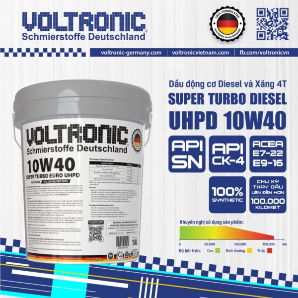 VOLTRONIC SUPER TURBO EURO UHPD SAE 10W40