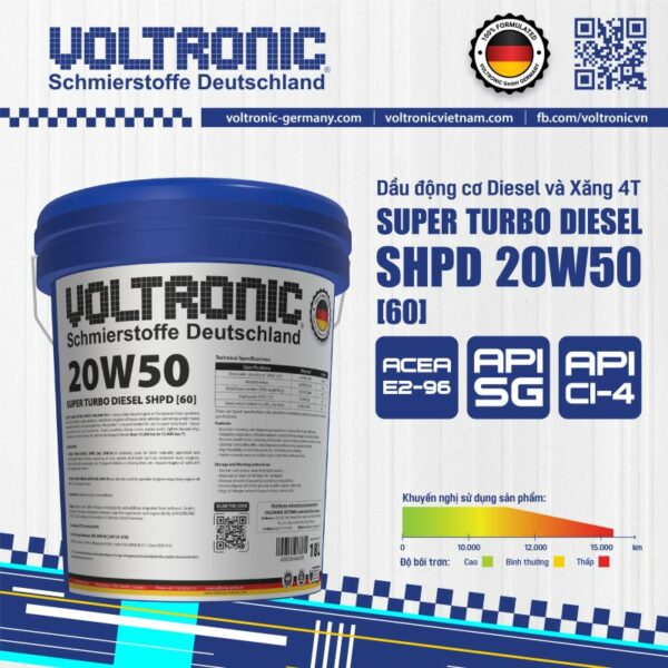 VOLTRONIC SUPER TURBO DIESEL SHPD SAE 20W50 [60]