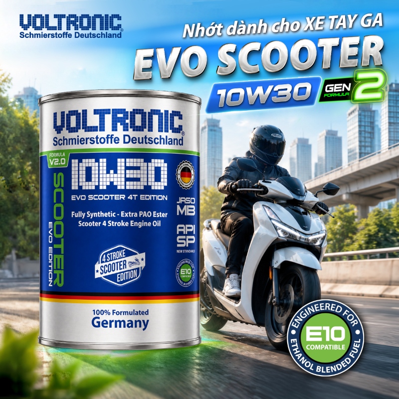 Voltronic EVO Scooter 4T Edition 10W30 SP 0.8L