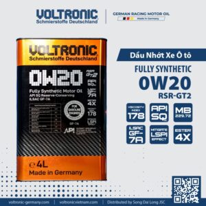 VOLTRONIC 0W20 RSR GT2 4L