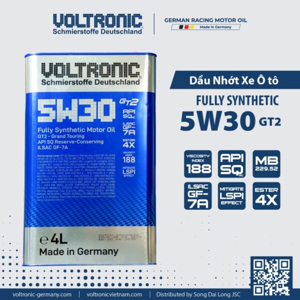 VOLTRONIC 5W30 GT2 4L