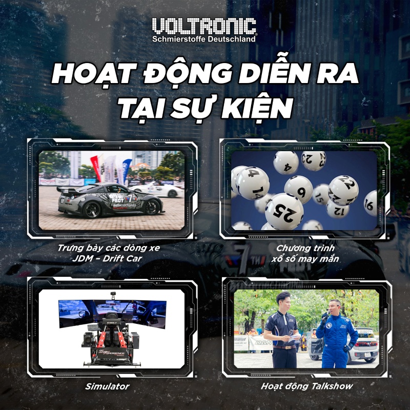 các hoạt động nổi bật tại Drift for Life