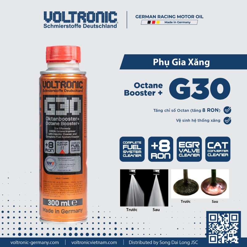 Phụ gia nhiên liệu Voltronic G30