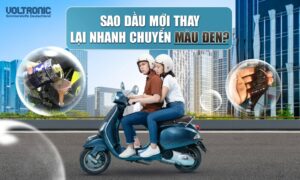 Sao dầu nhớt mới thay nhanh chuyển màu đen?