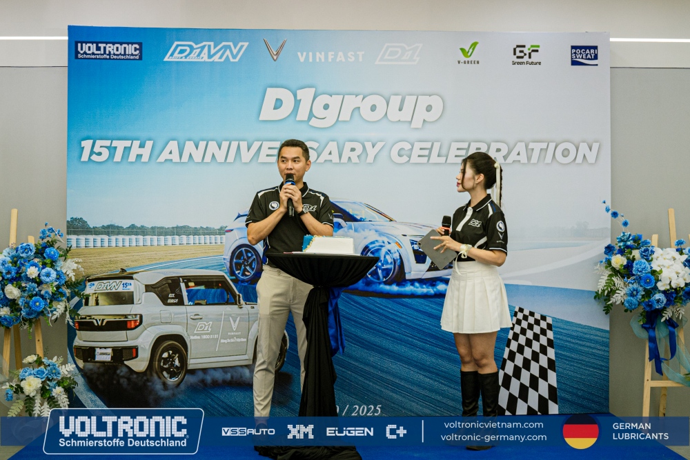kỷ niệm 15 năm năm thành lập D1 Group tại DRIFT FOR LIFE