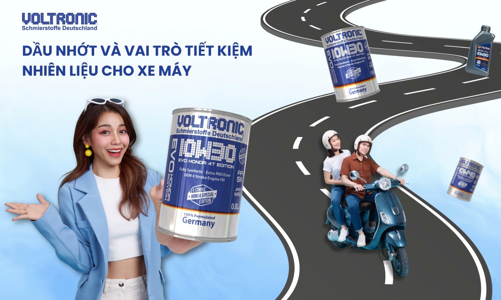 Tầm quan trọng của dầu nhớt trong việc tiết kiệm nhiên liệu cho xe máy