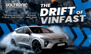 THE DRIFT OF VINFAST - Triển lãm xe điện chuyên Drift đầu tiên tại Việt Nam