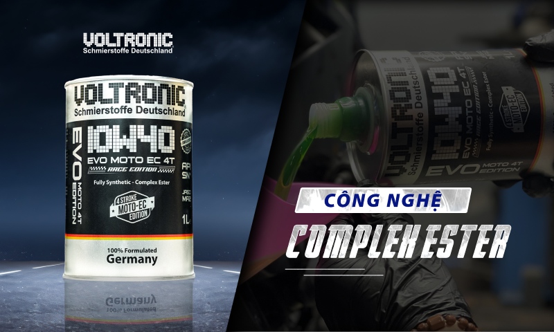 Công nghệ Complex Ester là gì? Phân tích chi tiết và ứng dụng trong dầu nhớt cao cấp