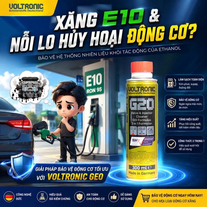 Phụ gia ổn định nhiên liệu Voltronic G20