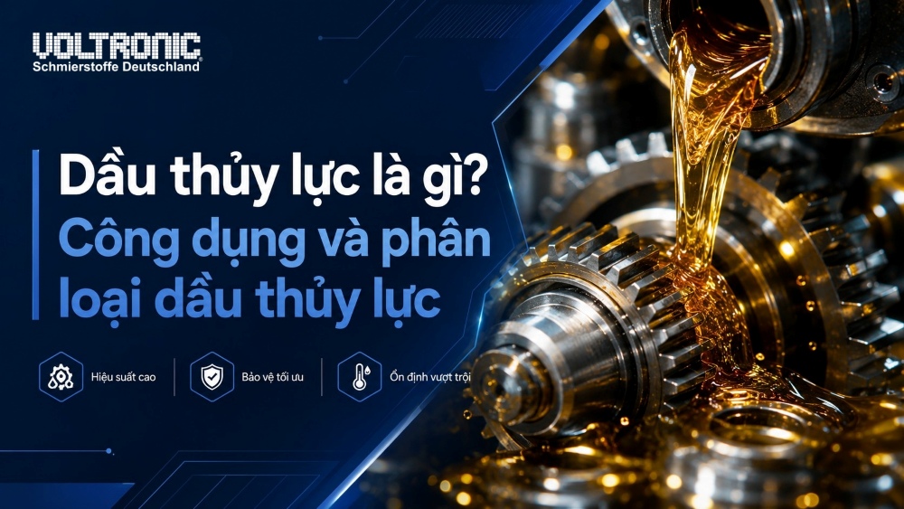 Dầu thủy lực là gì? Công dụng và phân loại dầu thủy lực